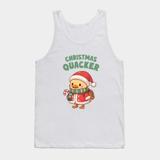 Christmas Quacker Duck Tank Top